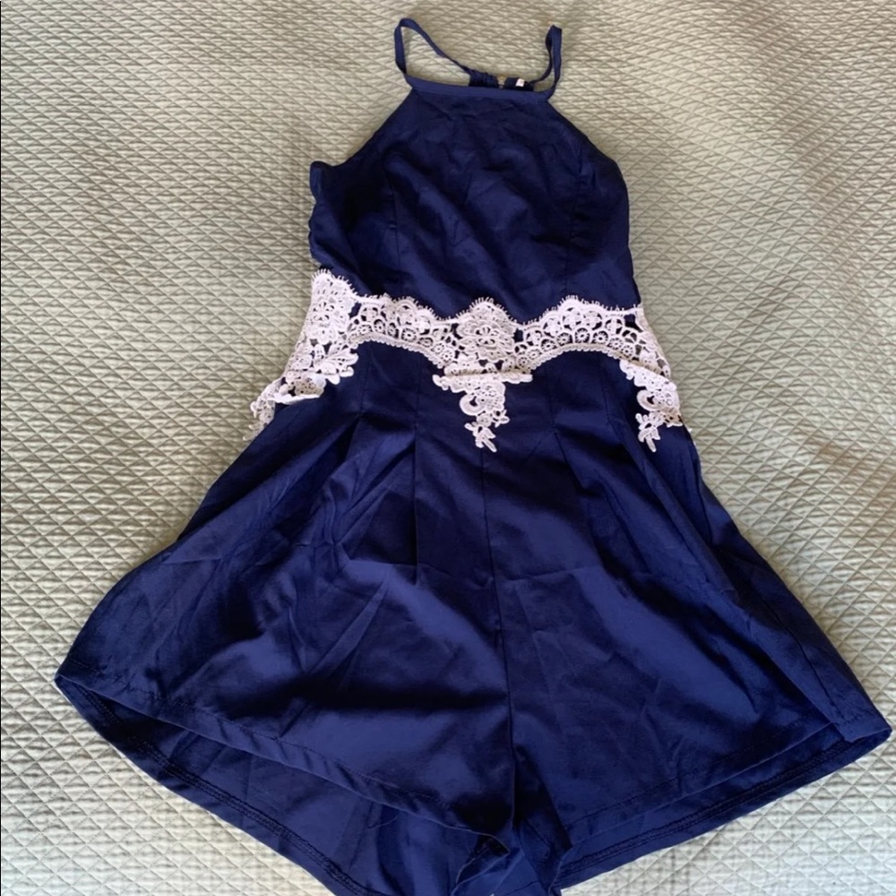 Blue Romper